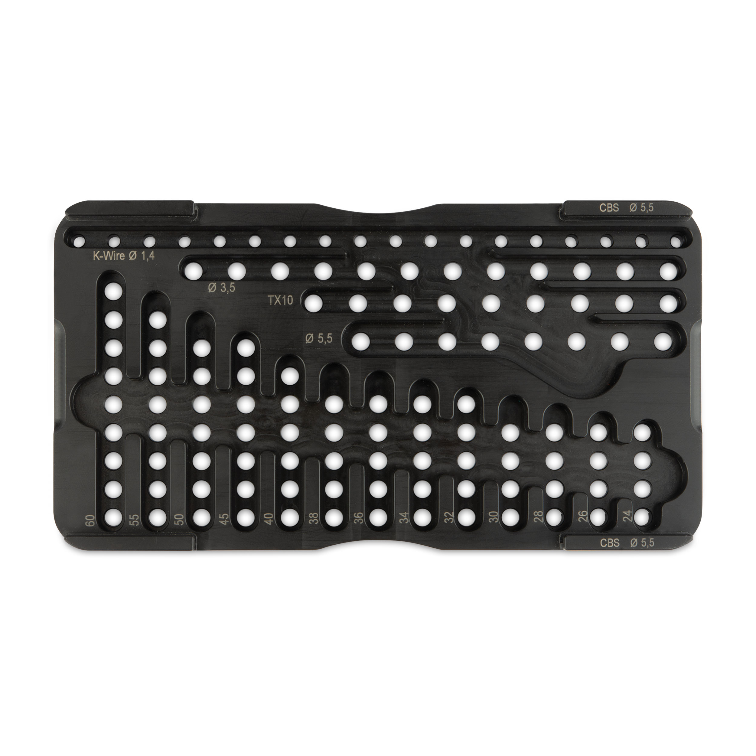 Skruebakke til CBS system, mellemstore hunde, front